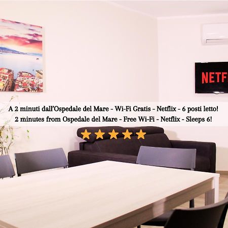 Ospedale Del Mare - Wi-Fi Gratis E Parcheggio Gratuito Apartman Nápoly Kültér fotó