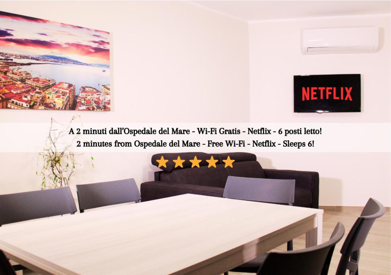 Ospedale Del Mare - Wi-Fi Gratis E Parcheggio Gratuito Apartman Nápoly Kültér fotó